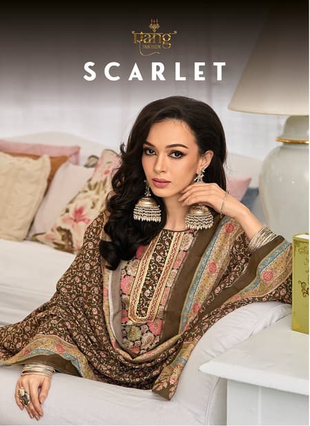 Scarlet By Rang Muslin Printed Dress Material Wholesale Shop In Surat